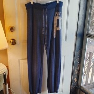 Victoria's Secret PINK Navy Blue Label Tee